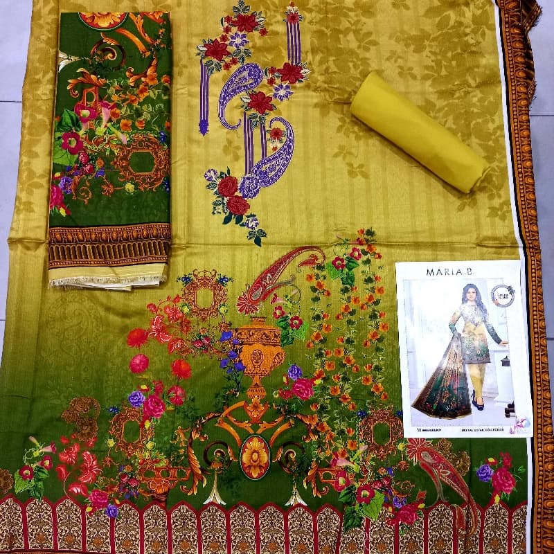 Maria B 3PCs unstitched winter 2022